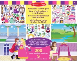 Újrahasználható matricák – hercegnői kastély