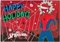SPIDER-MAN adventi naptár kreatív meglepetésekkel