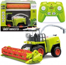 Woopie távirányítós kombájn világoszöld színben