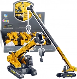 Lánctalpas daru kihúzható karral és 360°-os forgófülkével