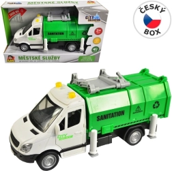 Tehetetlenségi szemetesautó fénnyel és hanggal