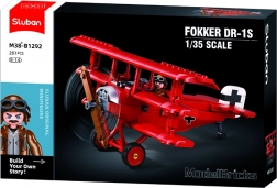 Sluban Model Bricks Fokker DR-1 háromfedelű repülőgép