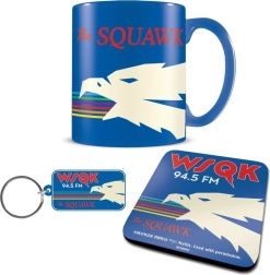 Stranger Things ajándék szett – bögre, poháralátét és kulcstartó