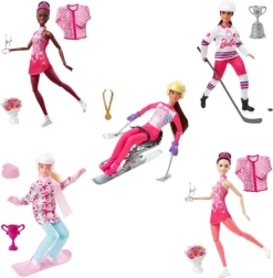 Barbie téli sport baba