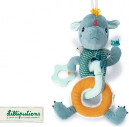 Lilliputiens érzékelő babakocsi lánc – Joe sárkány, 6 hónapos kortól