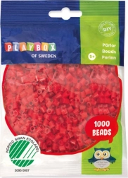 Vasalható gyöngyök Piros 1000 db