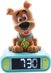 Ébresztőóra 3D éjjeli fénnyel SCOOBY-DOO