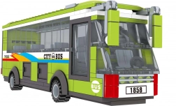 Kompatibilis BLOXO busz építőkészlet, 244 darab