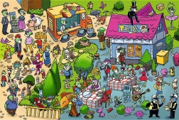 Puzzle Treflíci: Kém Guy 160 darab