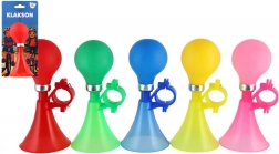 Kürt kerékpárra gumilabdával, 14 cm – több színben