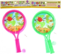 Gyerek ütőkészlet labdával és kosárral – állatos motívum