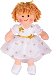 Bigjigs Toys textilbaba Charlotte 28 cm