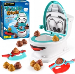 Szórakoztató ügyességi játék WC – a kupac ereje, versenyváltozat