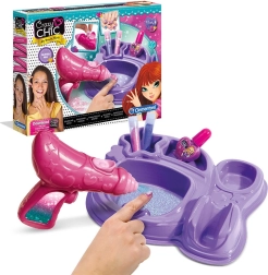 Clementoni Crazy Chic csillogó körmök – kreatív körömdíszítő készlet gyerekeknek