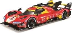 bburago 1:18 ferrari 499p lmh 50-es rajtszám 24h le mans bajnok 2024 védőtokban