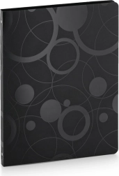 Rendszerező Black and White fekete A4