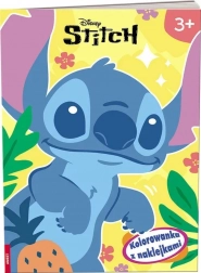 Disney Stitch: színező matricaívekkel