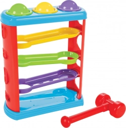 Golyópálya kalapáccsal a legkisebbeknek