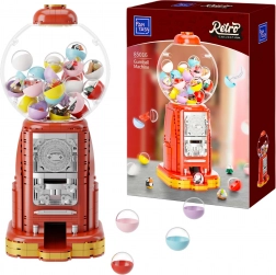Pantasy retro rágógumi-automata – 936 darabos építőkészlet