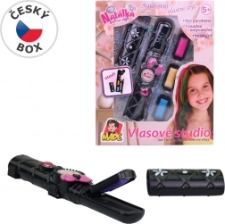 Hajstúdió színezéssel és kiegészítőkkel