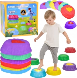 Woopie Egyensúlyozó Világító Kövek Szenzoros Egyensúlytréning 6 db