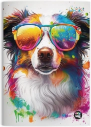 Jegyzetfüzet A4 Vonalas Kutya