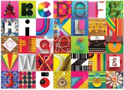 Puzzle Cobble Hill – Talált ábécé, 1000 darab