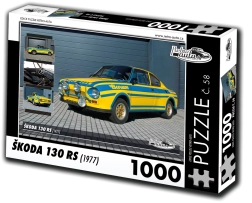 Puzzle Retro-Autók Škoda 130 RS 1000 darab