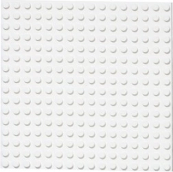 Kétoldalas építőlap 16x16 fehér