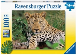 RAVENSBURGER puzzle – leopárd, 100 darabos