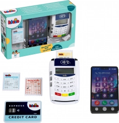 Játék POS fizetési terminál okostelefonnal és tartozékokkal KLEIN