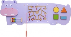 VIGA érzékelő manipulációs tábla víziló FSC Montessori