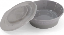 Twistshake tál szürke