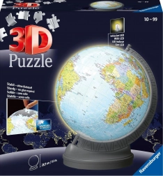 ravensburger 3d világító földgömb puzzle 540 darab