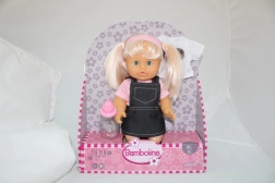 Bambolina Nena baba 36 cm cumisüveggel és pótpólóval