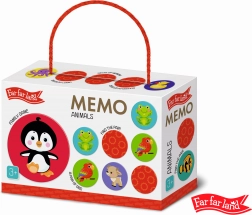 Pexeso kerek állatkák Távoli Tájak