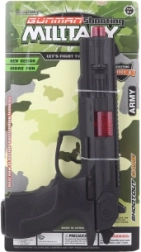 Műanyag pisztoly kis katonáknak