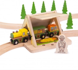 Bigjigs Rail szafari sátor