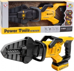 Sárga elektromos játék olló gyerekeknek