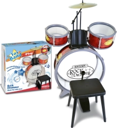 Gyermek dobkészlet székkel