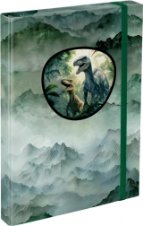 Dino mintás iskolai füzetborítók A4