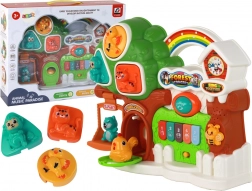 Zongoraverseny készlet Erdő állatai Oktatási panel