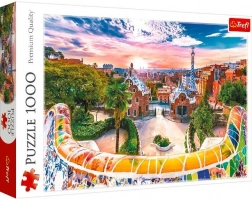 1000 darabos puzzle – naplemente BARCELONA felett