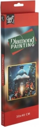 Gyémántszemes festés Téli csendélet 30 × 40 cm