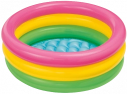 Gyermek felfújható medence puha aljú 61x22 cm