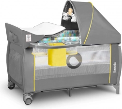 Lionelo Sven Plus utazóágy – sárga