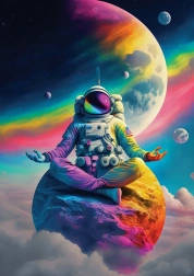 Art Puzzle Puzzle – Kozmikus nyugalom, 1000 darab