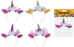 Unikornis farsangi fejpánt gyerekeknek