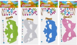 Kreatív készlet – készíts maszkot zsinórral és díszekkel