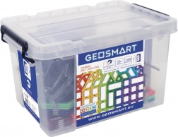 Mágneses építőkészlet GeoSmart Deluxe Kerekes készlet